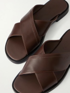 J.M. Weston - Leather Sandals - Brown