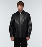 Loewe - Anagram leather overshirt