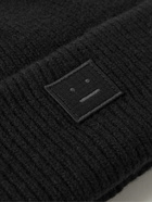 Acne Studios - Logo-Appliquéd Ribbed Wool Beanie