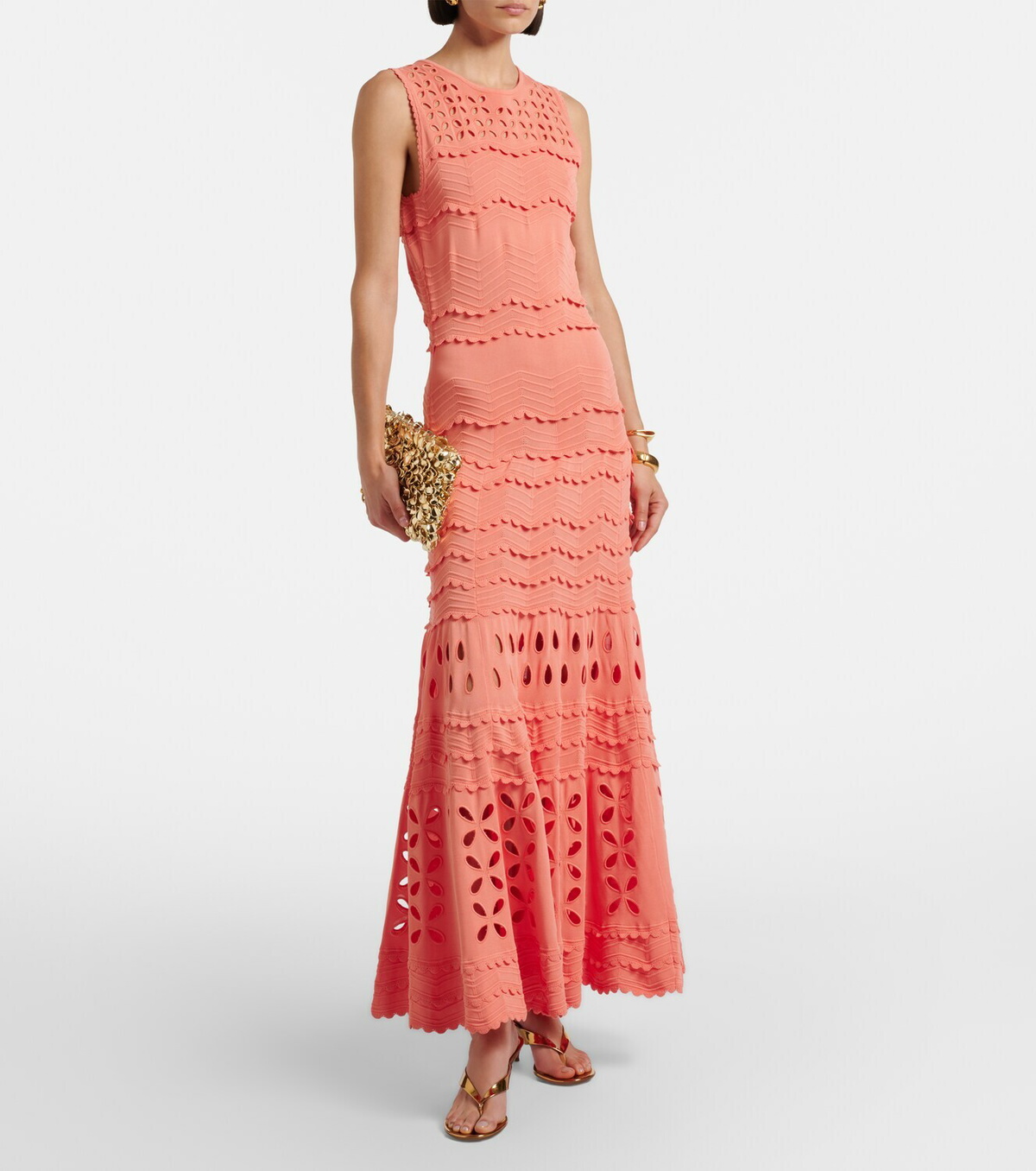 Ulla Johnson Lakshmi broderie anglaise maxi dress