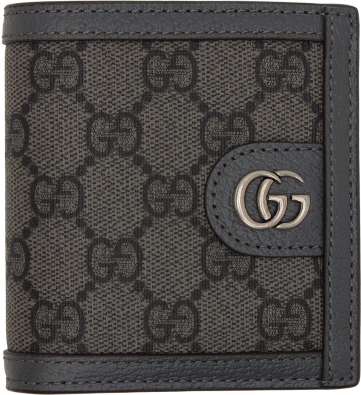 Photo: Gucci Gray Ophidia Wallet