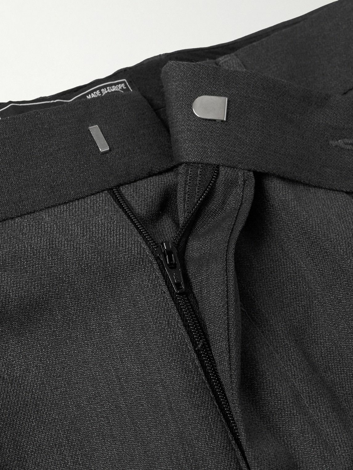 mfpen - Service Pleated Wool Trousers - Gray