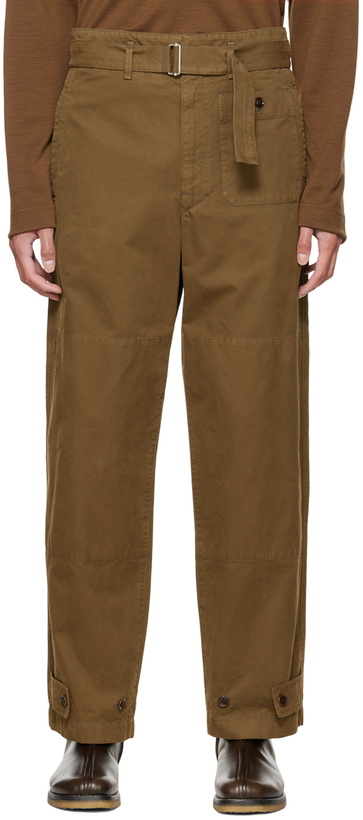 Photo: Lemaire Brown Military Pants