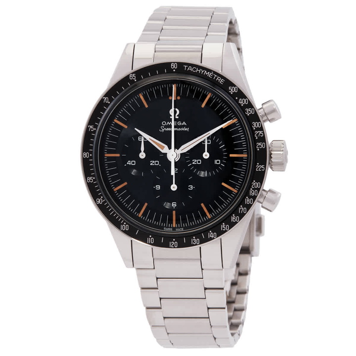 Photo: Omega Speedmaster Chronograph Hand Wind Chronometer Blue Dial Mens Watch 310.30.40.50.06.001