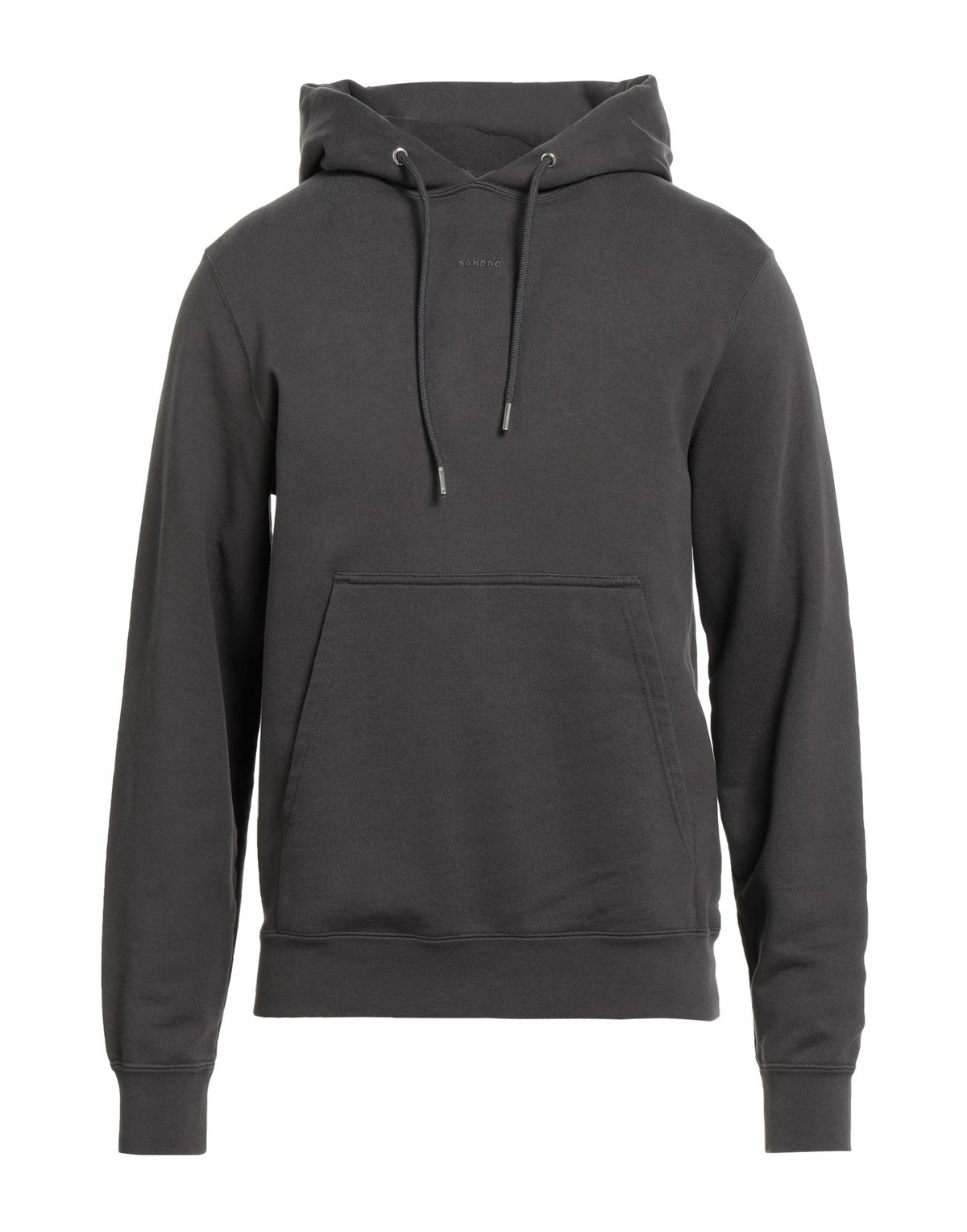 Sandro Mens Sweatshirt Charcoal