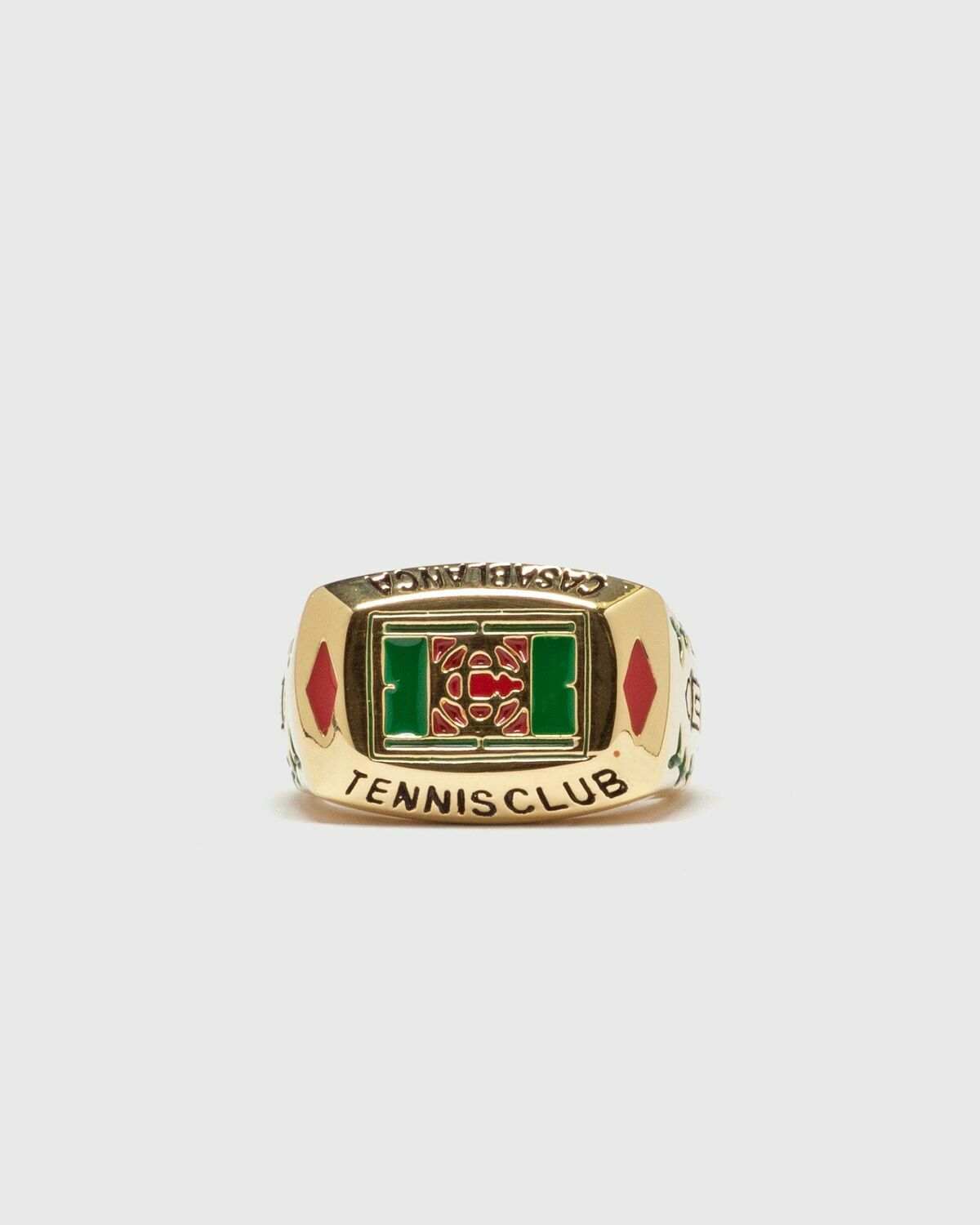 Casablanca TENNIS CLUB RING gold Mens Jewellery
