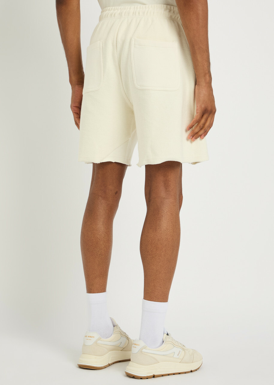 Honor The Gift Logo-embroidered Terry Shorts Off White