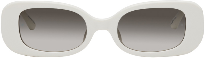Photo: LINDA FARROW White Lola Sunglasses