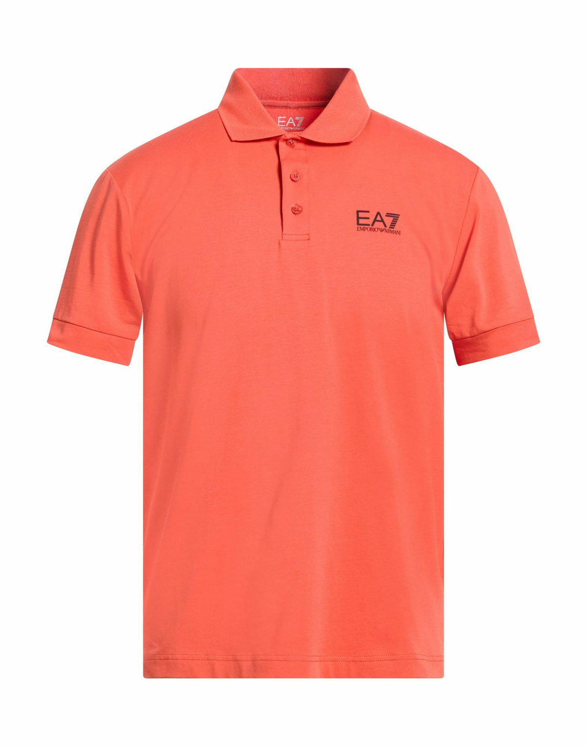 Ea7 Mens Polo shirt in Orange
