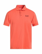 Ea7 Mens Polo shirt in Orange