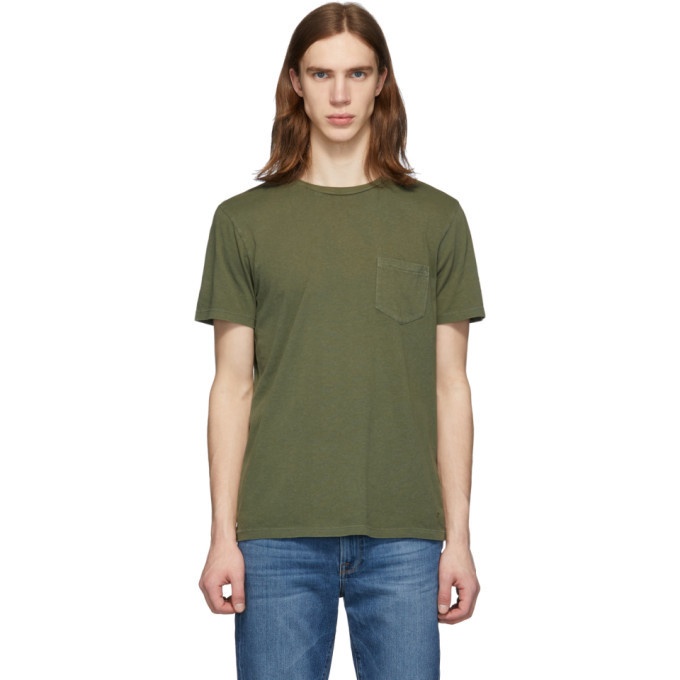 Photo: Frame Green Pocket T-Shirt