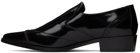 Stefan Cooke Black Pointy Single Loafers