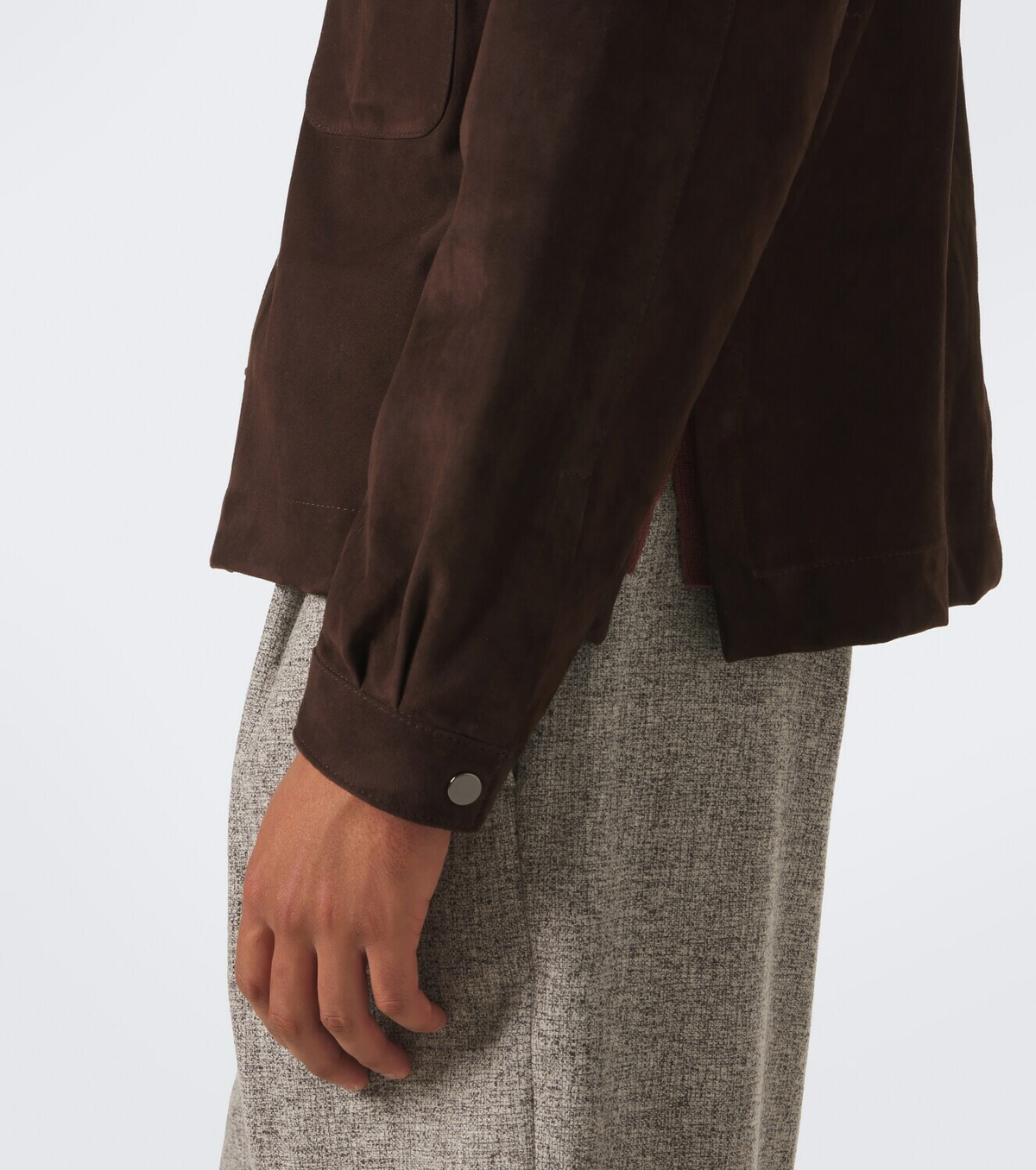 Stòffa Wave suede jacket
