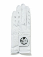 G/FORE - Logo-Appliquéd Leather Golf Glove - White
