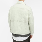 Craig Green Men's Quilted Work Jacket in Chalk