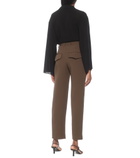 Deveaux New York - Piper high-rise slim pants
