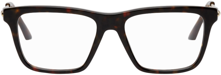 Photo: Versace Tortoiseshell Square Glasses