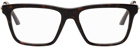 Versace Tortoiseshell Square Glasses