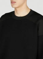 Y-3 - Utility Crewneck Sweater in Black
