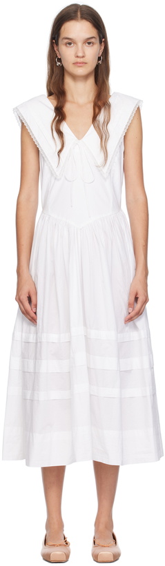 Photo: Sandy Liang White Opa Midi Dress