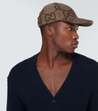 Gucci Jumbo GG wool jacquard baseball cap