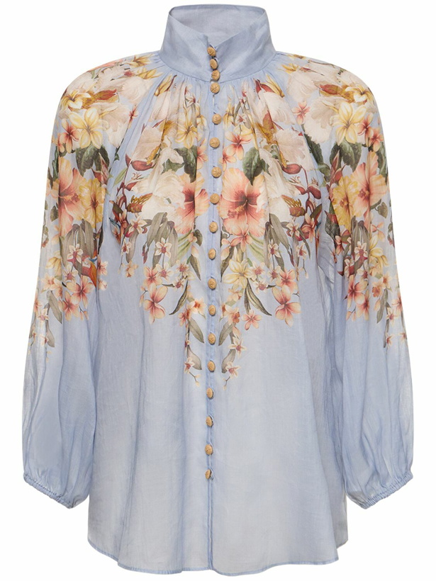 Photo: ZIMMERMANN - Lexi Billow Ramie Shirt