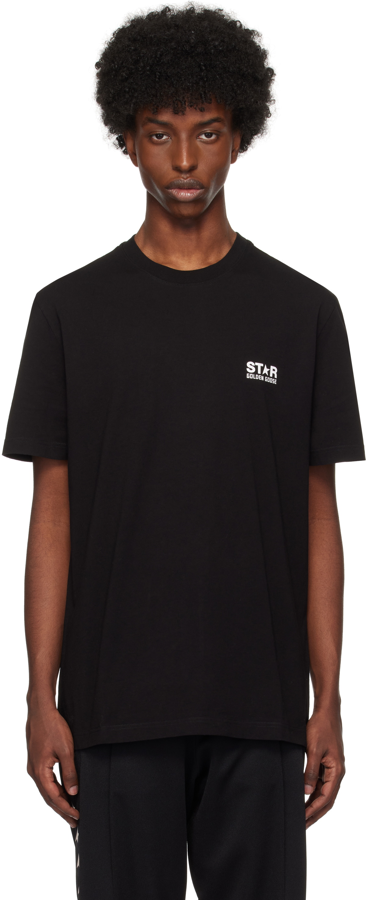 Golden Goose Black Logo & Star T-shirt