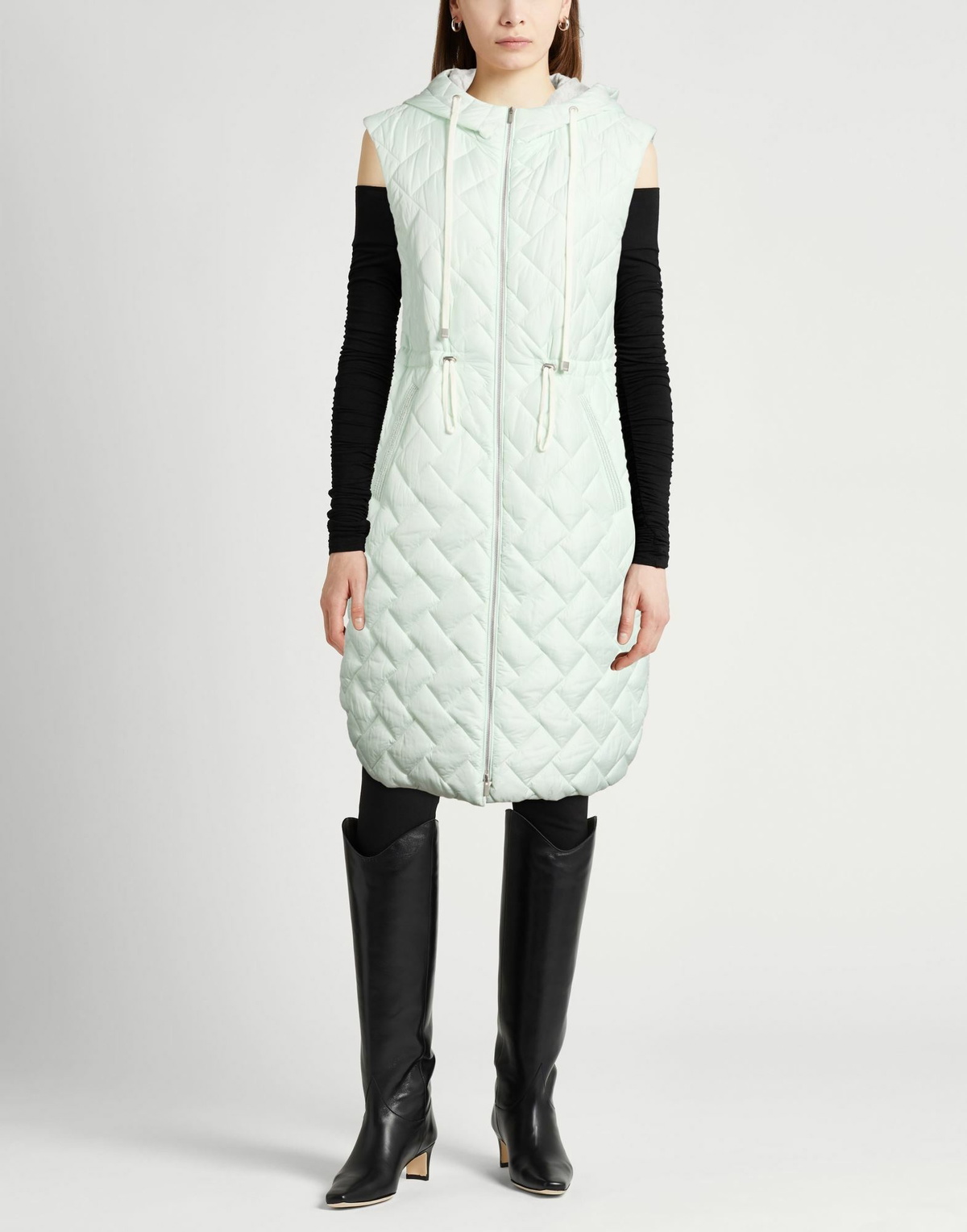 Peserico Womens Puffer Light in Green