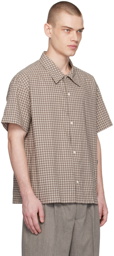 mfpen SSENSE Exclusive Brown Holiday Shirt