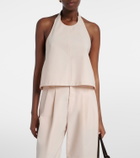 Wardrobe.NYC Halterneck cotton-blend top