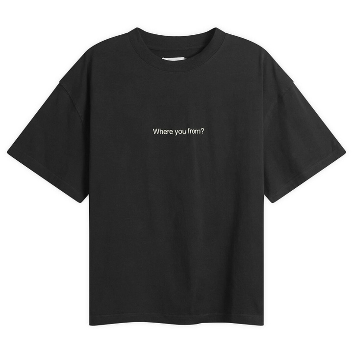 Photo: Honor the Gift Men's Where You From T-Shirt in Black