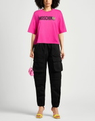Moschino Womens T-shirt Fuchsia