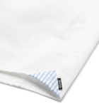 Hugo Boss - Roddy Slim-Fit Button-Down Collar Cotton and Linen-Blend Shirt - White