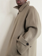 Auralee - Melton Wool Coat - Gray