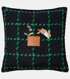 Loewe x Suna Fujita Bunny embroidered cushion