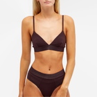 CDLP Women's High Brief in Brown