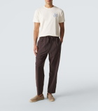 Vilebrequin Embroidered cotton jersey T-shirt