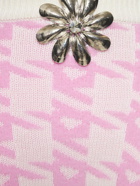 AREA - Mussel Flower Wool Blend Hot Pants