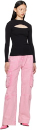 MSGM Pink Pocket Jeans