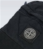 Stone Island Compass linen-blend crossbody bag