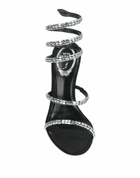 Rene' Caovilla Womens Sandals in Black