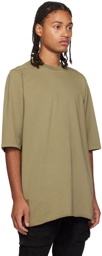 Rick Owens DRKSHDW Green Luxor Jumbo SS T-Shirt