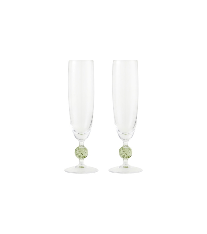Photo: Cabana Demetra set of 2 champagne flutes