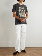 Marant - Honore Printed Cotton-Jersey T-Shirt - Gray
