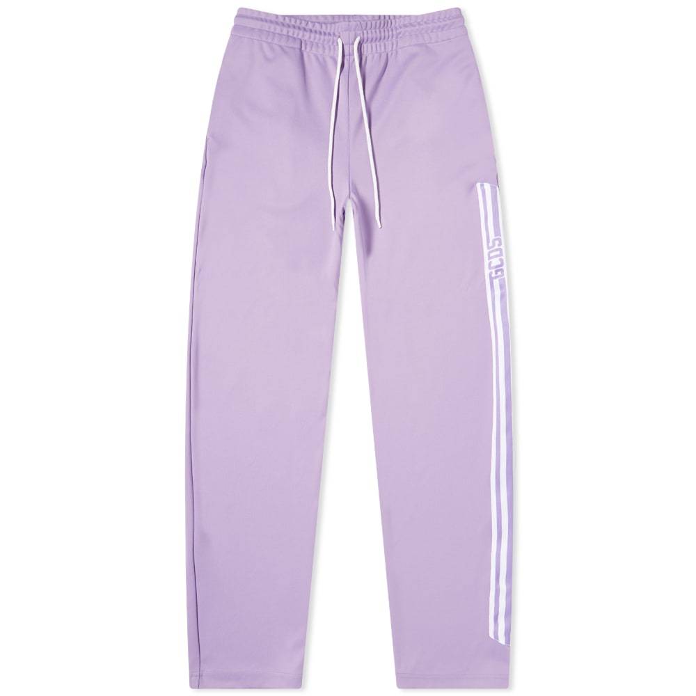 GCDS White Cotton Athletic Pants