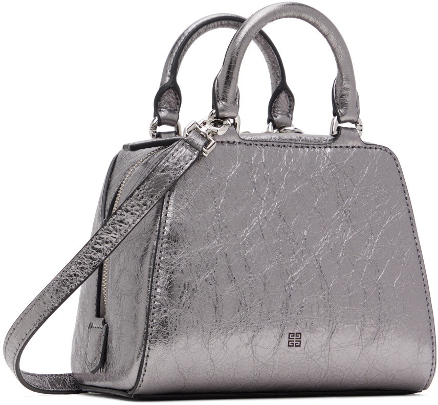 Givenchy Gunmetal Nano Antigona Cube Bag Givenchy