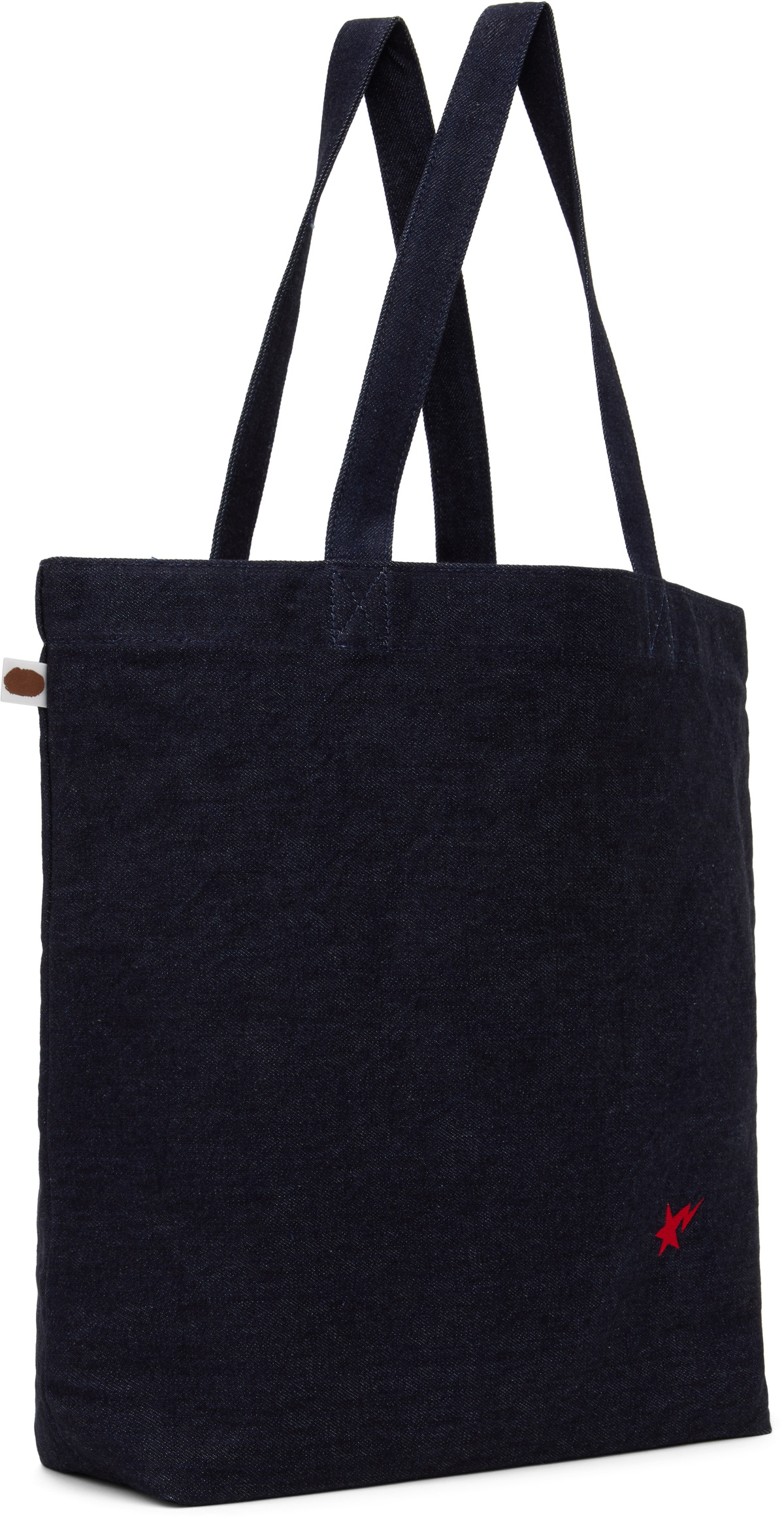 BAPE Navy Denim Tote