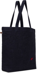 BAPE Navy Denim Tote