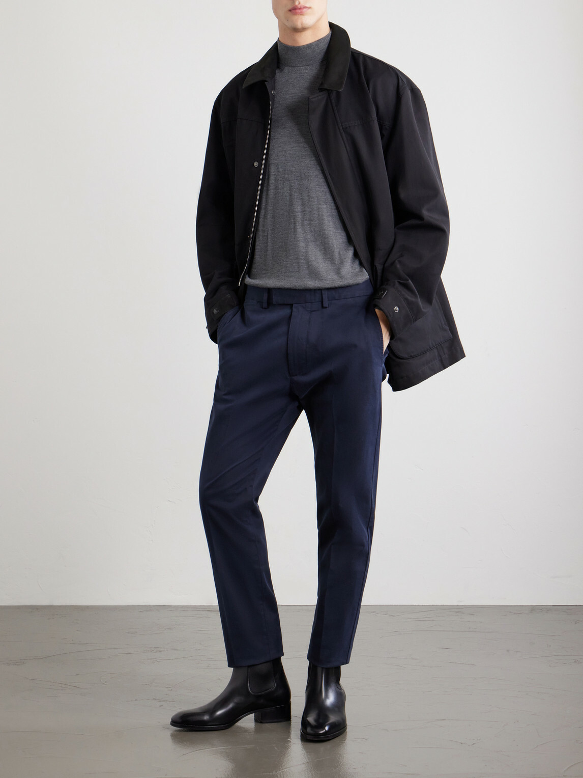 TOM FORD - Wool Rollneck Sweater - Gray