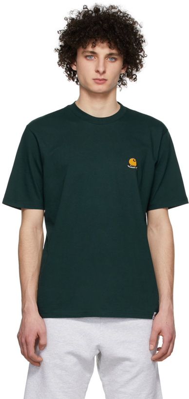 Photo: Carhartt Work In Progress Green Trap T-Shirt